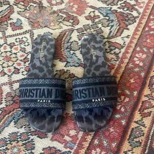 Christian Dior flat sandals